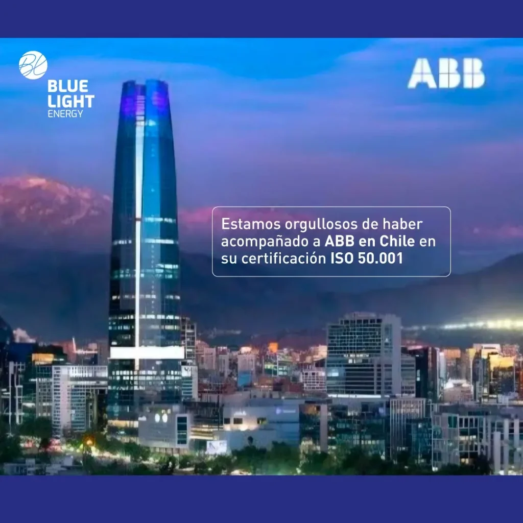 Acompañamos a ABB en Chile en su certificación ISO 50.001